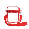PVC Shoulder Transparent Crossbody Bag