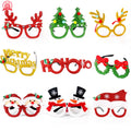 Christmas Glasses Frame