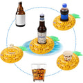 Inflatable Drink Coaster Pool Floats Cup Holders