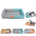 Removable & Washable Linen Pet Mat