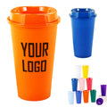 16 Oz Simple Plastic Straight Drinking Mug