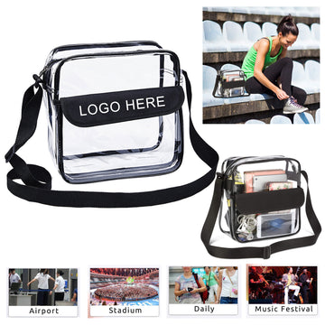 Transparent Crossbody Messenger Bags