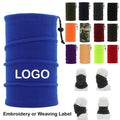 Outdoor Fleece Warmer Neck Gaiter with Adjustable Drawstring