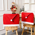 Christmas Velvet Chair Cover