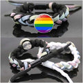 Braided Bracelet Rainbow Wristband