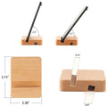 Desktop Wood Holder For Smart Phone