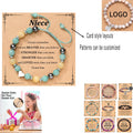 Natural Stone Beaded Bracelet