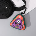 Polyester Mini Crossbody Coin Key Organizer