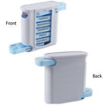 Portable Stackable Weekly Pill Organizer Clear Plastic Case