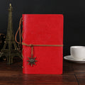 Loose-Leaf Leather Vintage Notebook