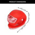 Silicone LED Bicycle Safety Light