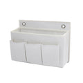 Wall-Mounted Storage Bag With Large Mesh Compartments