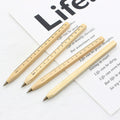 Square Wooden Ruler Pen