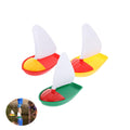 3-Piece Toddler Bathtub Sailboat Toy Set