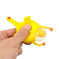 Funny Laying Egg Chicken Keychain