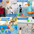 6 Inch Mini Inflatable Basketball For Kids