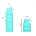 Foldable Water Bottle With Spout Lid