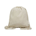 Cotton Canvas Drawstring Backpack