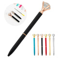 Big Crystal Diamond Metal Ballpoint Pen