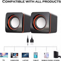 Mini Desktop Wired PC Speaker