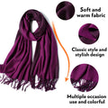 80 Iches Long Winter Women'S Cashmere Scarf