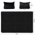 Soft Plush Pillow Car Plane Travel Blanket