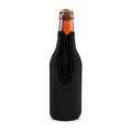 Collapsible Neoprene Beer Bottle Cooler Sleeve With Zipper