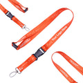 3/4" Full Color Dye Removable Sublimated Lanyard