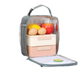 Insulated Lunch Bags With Clasp For Work Picnic Travel