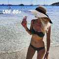Summer Portable Wide Brim Sunshade Beach Straw Hat