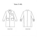 Unisex Cotton White Lab Coat Moisture Wicking