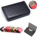 PU Leather Business Card Case With Magnetic Shut