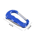 Multitool Carabiner W/ Knife Saw Opener Nail File
