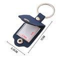 Leather Photo Frame Keychain