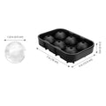 Silicone Ice Six Balls Cube Molds