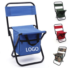 Folding Camping Chair With Cooler Bag