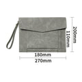 Portable PU Leather A4 Document Bag