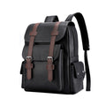 PU Leather Travel Laptop Backpack