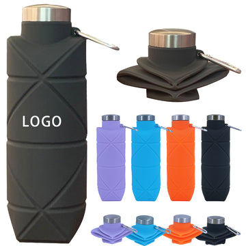 Lightweight Silicone Folding Sport Water Bottle