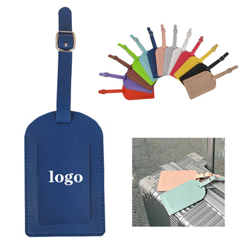 Pu Leather Boarding Luggage Tag