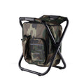Camping Foldable Cooler Chair With Backpack Straps