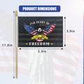 Anniversary Stick Flag