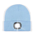 Unisex Warm Beanie With Rechargeable Usb Light