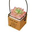 Craft Paper Gift Bag For Potted Plant/ Packaging W/ Handle