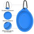 Collapsible Silicone Pet Bowl w/Carabiner