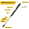 9 In 1 Metal Multifunctional Engineering Tool Pen