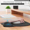 Mouse Pads With Non-Slip Rubber Base