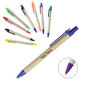 Eco Friendly Push-Action Cardboard Ballpoint Pen