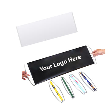 Custom Retractable Hand Held Scrolling Banner