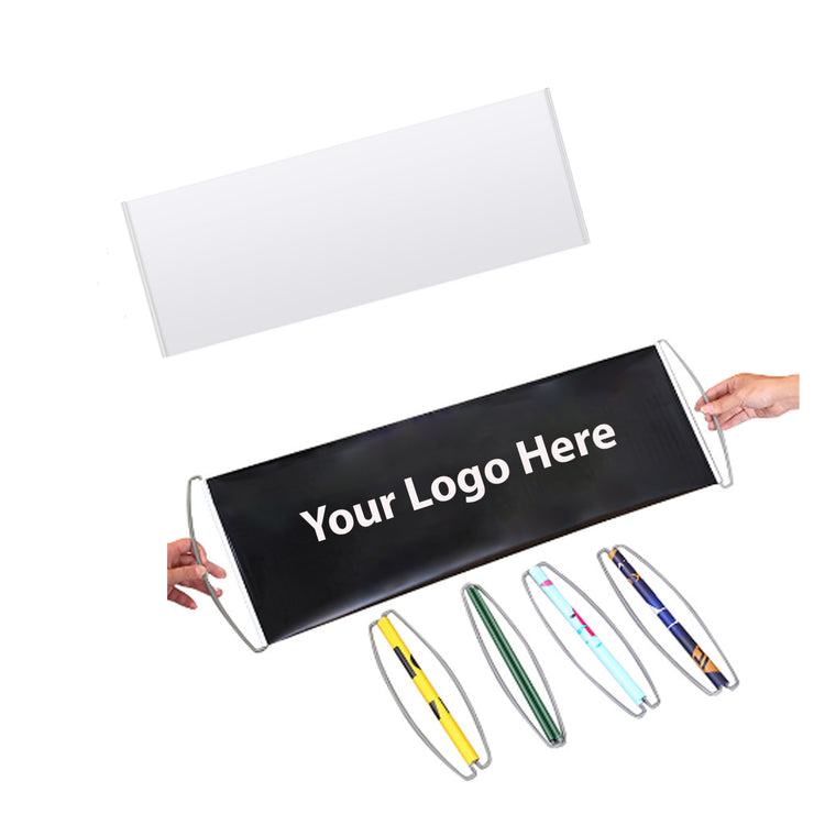 Custom Retractable Hand Held Scrolling Banner